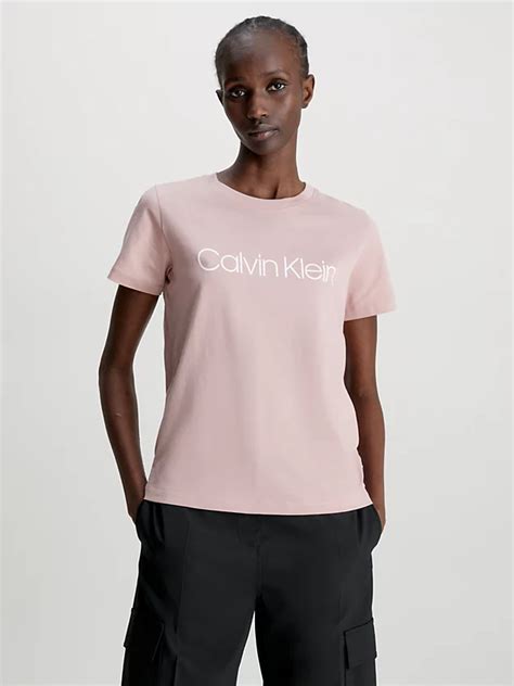 calvin klein shirt dames licht roze|Roze T.